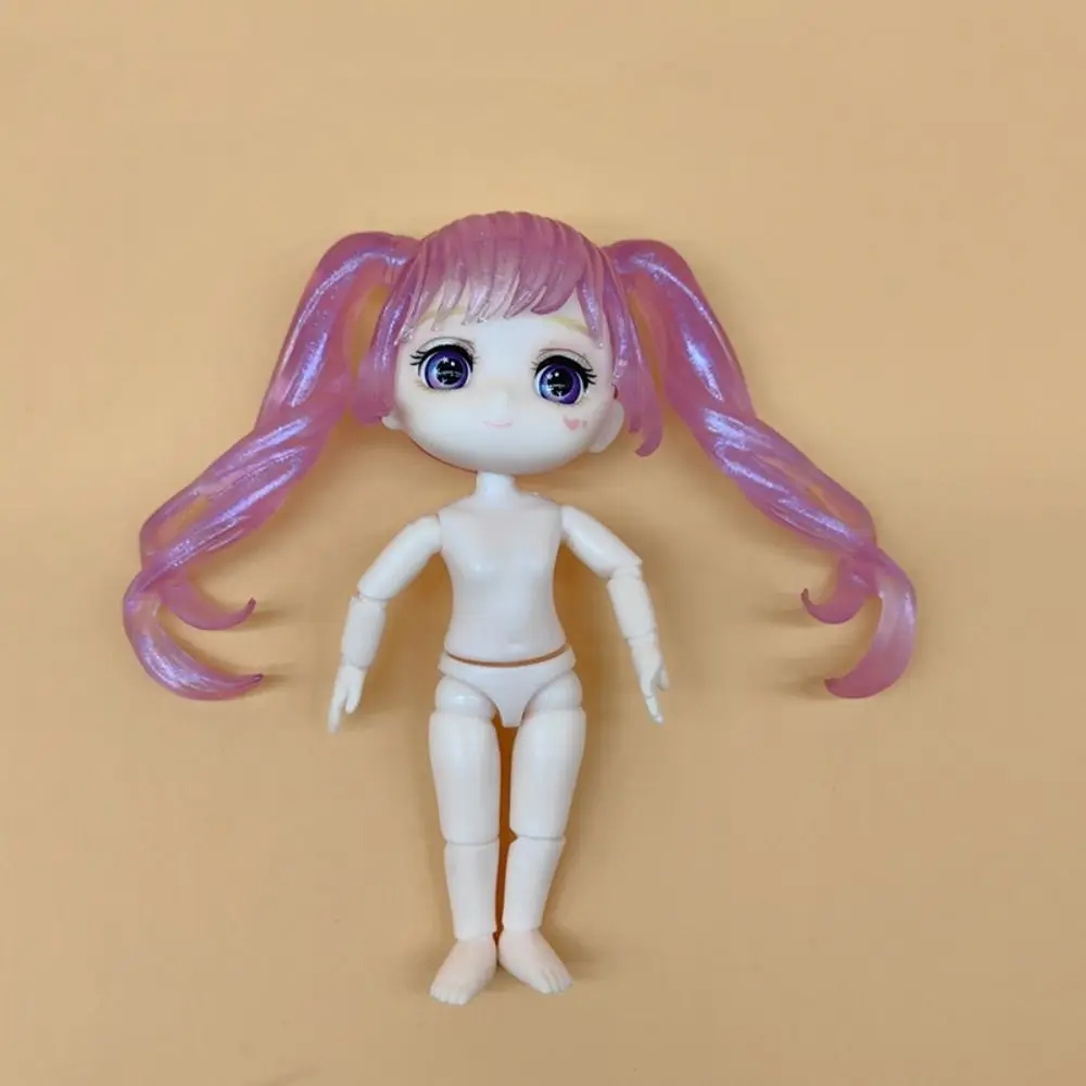 DIY speelgoed 9,5 cm hoogte poppenlichaam bolvormig verbonden figuurlichaam naakt pop speelgoed beweegbare multi-gewrichten jointed naakt poppen 4 inch pop