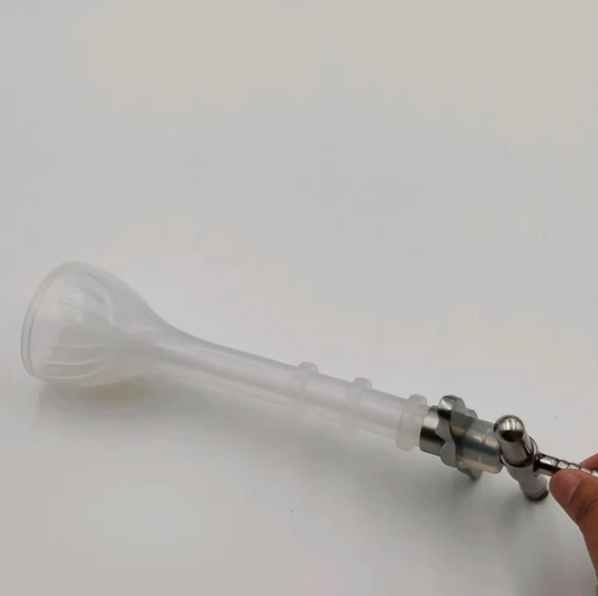 Silicone Manual Vacuum Suction Cup Gynecological and Obstetric Surgical Instruments Class II CH08 5-Year Shelf Life