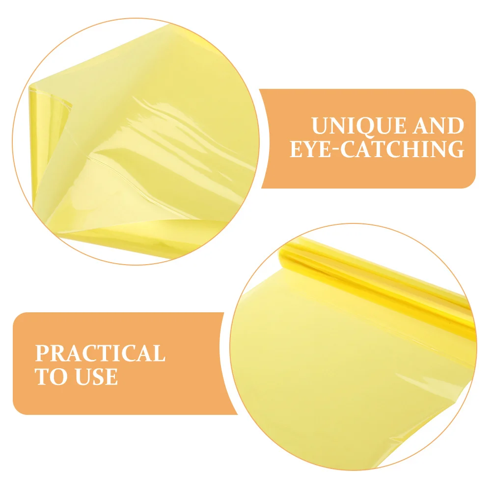 

2pcs Headlight Tint Film Car Wrapping Self Adhesive Protection For Fog Light Taillight Scratch Resistant Durable Diy