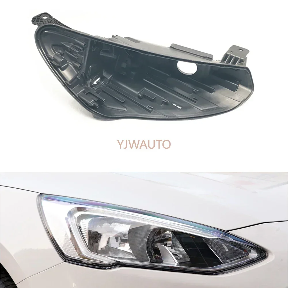 For Ford Focus 2019 2020 Headlight House Car Headlamp Base Replacement Front Lamp Holder Auto Light Shell