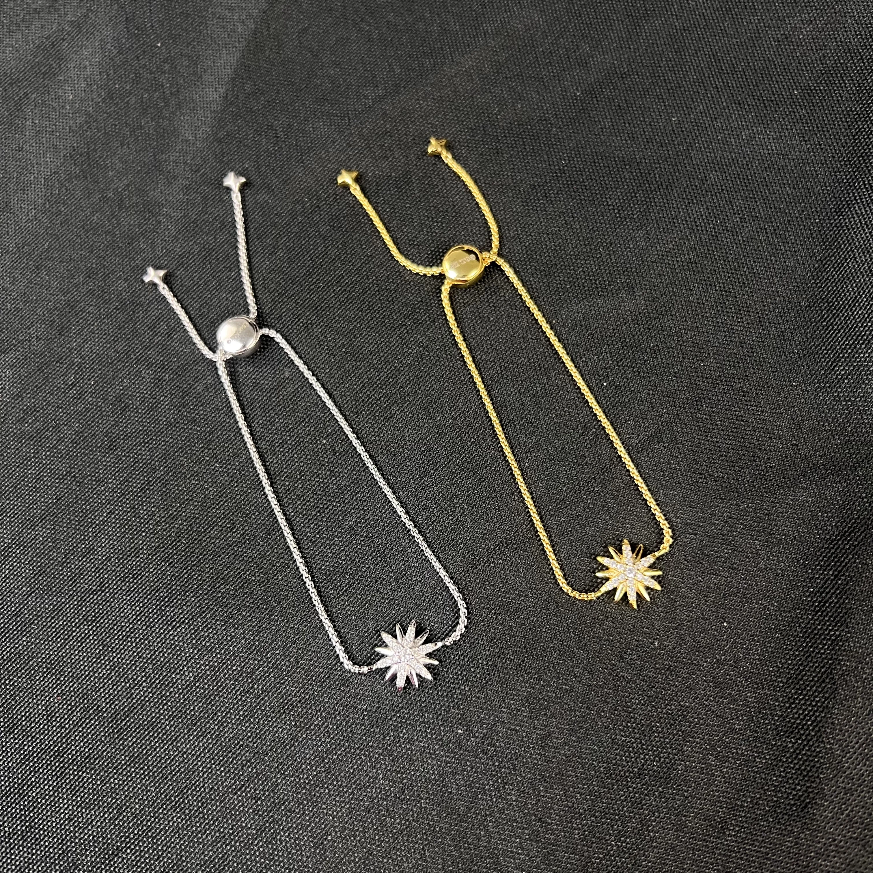 

S925 sterling silver 2025 new 13mm star bracelet neutral fashion trend retro classic personality luxury jewelry gift