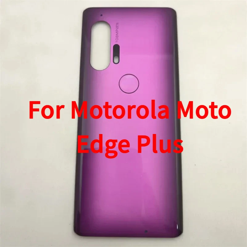 

For Motorola Moto Edge Plus Battery Cover Glass Panel Rear Door Housing Rear Door Replacement Part