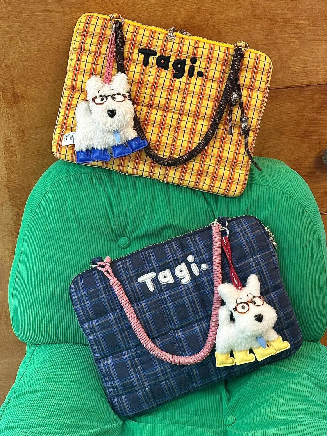 

Embroidered Handbag Laptop Bags for MacBook Air/Pro 14 Inch Laptop Bags for iPad/Lenovo/HP/DELL Korean Girl Fashion Shoulder
