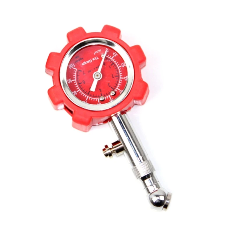 

100PSI Tire Pressure Gauge Accurate Air Pressure Tire Gauge For Car & Motorcycle