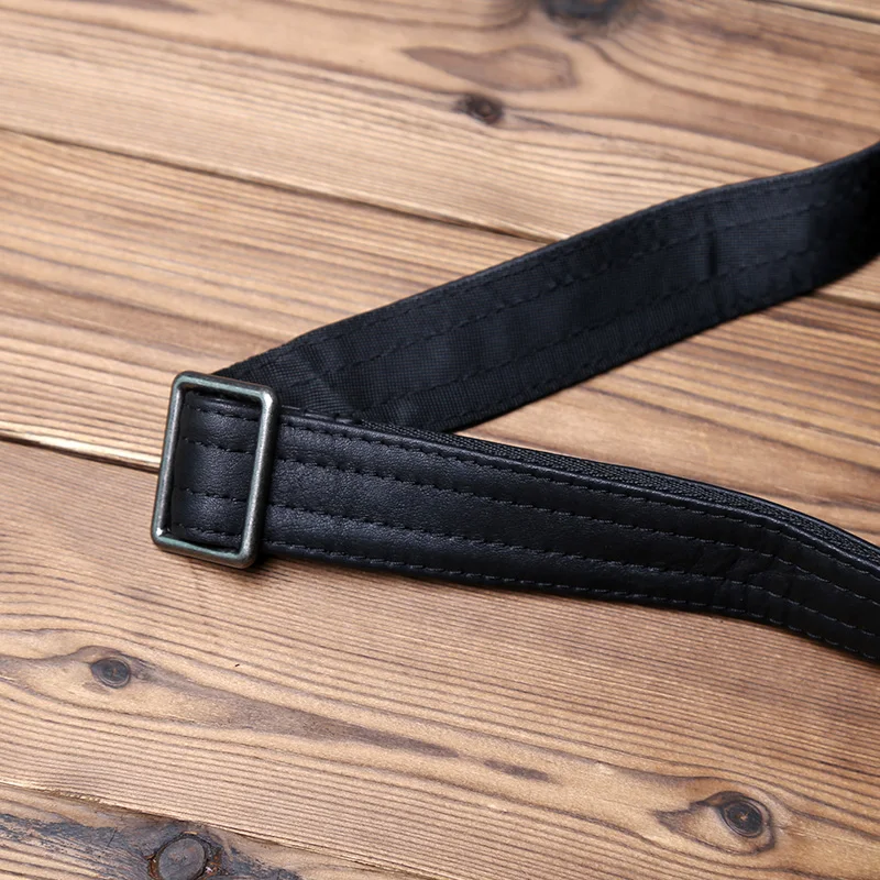NZPJ Herren-Umhängetasche, Oberschicht, Rindsleder, Trend-Umhängetasche, Leder, lässig, Jugendmode, Herrentasche, geeignet für 10-Zoll-iPad – Detail 7