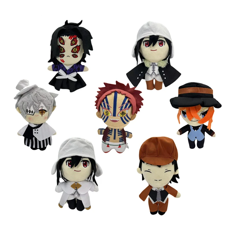 

22-25cm Stray Dogs Anime Plush Doll Toy Fyodor Dostoyevsky Kunikida Doppo Izumi Kyouka Cute Soft Stuffed Pillow Birthday Gift