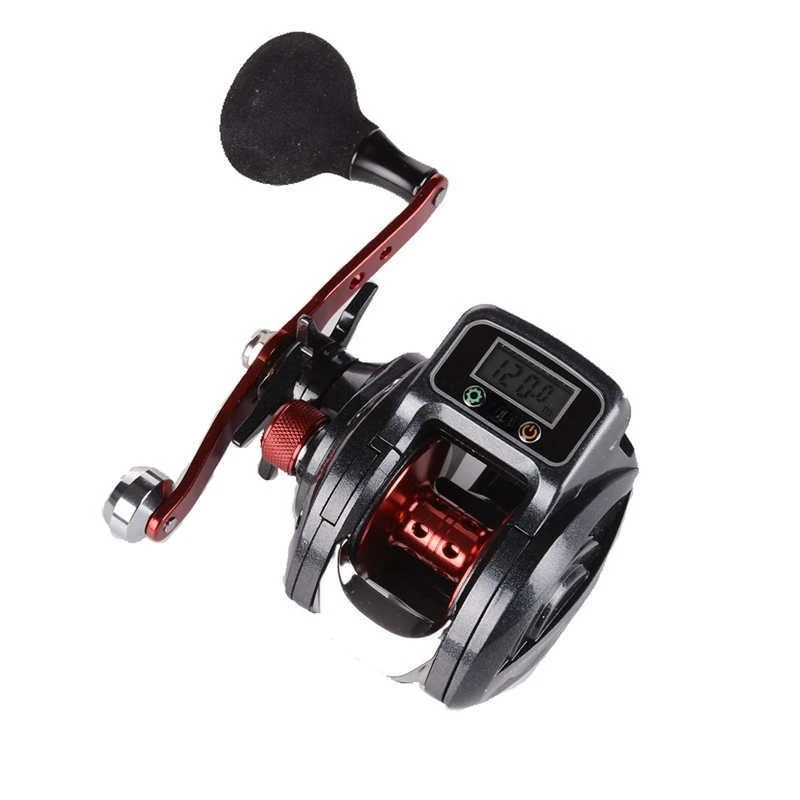 

Counter, digital water drop fishing line wheel, super long-distance projection micro-object Luya wheel