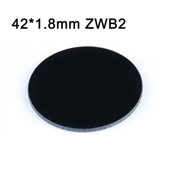 コンボイ-c8,c8,plus,m21a懐中電灯に適したZWB2可視光フィルター,365nm UV, 42x1.8mm