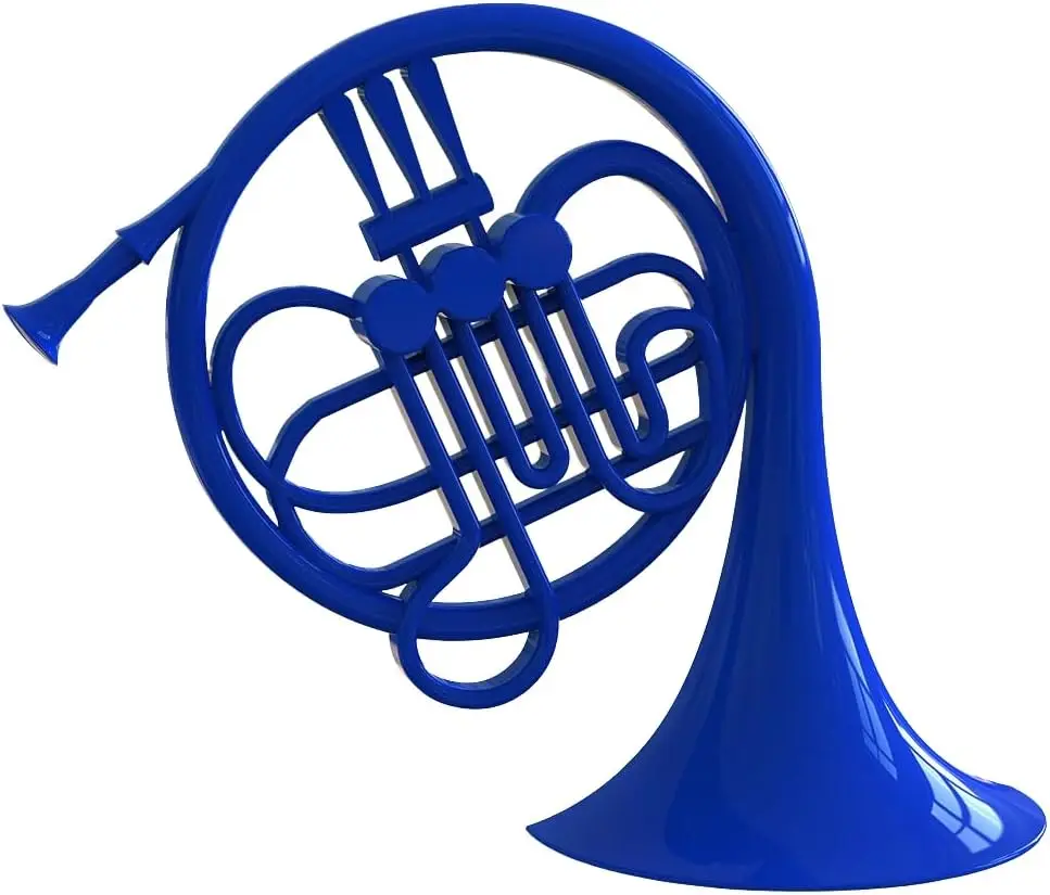 

Синяя 3D-реплика французского рожка, 12 дюймов, подарок для фанатов поп-культуры