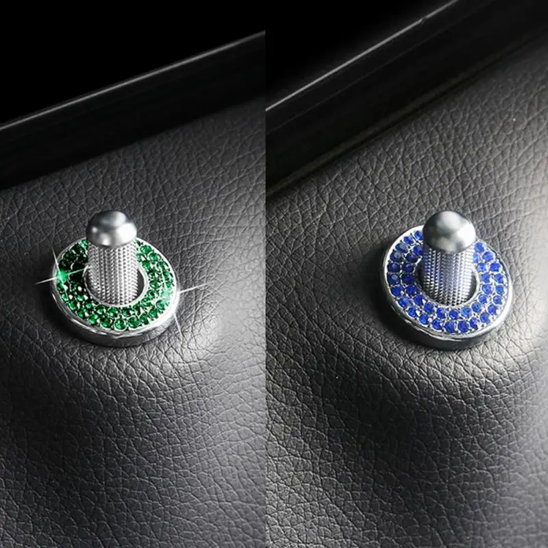 กลอนประตูตกแต่งที่คลุมประตูด้านในแบบแวววาวตัวล็อคประตูด้านในแบบดึงสติกเกอร์วงกลมตกแต่งภายในสำหรับลิฟท์ประตู Mercedes-Benz