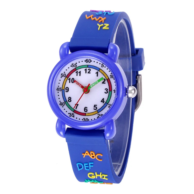 Kids Horloges 3D Leuke Cartoon Waterdichte Siliconen Kinderen Peuter Polshorloge Voor 3-10 Jaar Meisjes Jongens Kleine Kind klok Geschenken