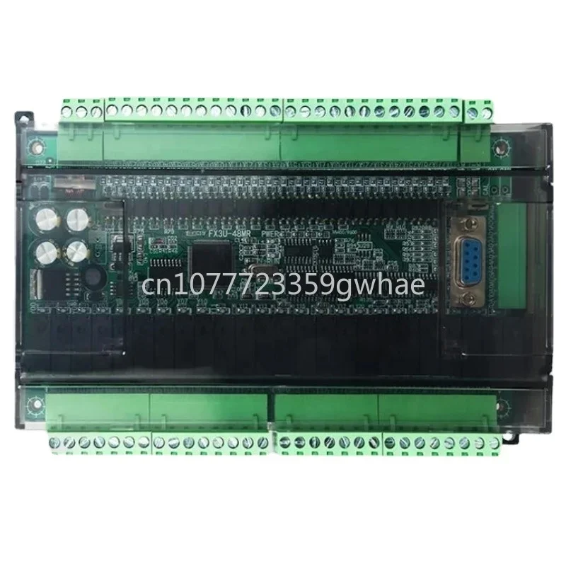 PLC industrial control board controller fx3u-48mr/mt programmable mini simple PLC controller