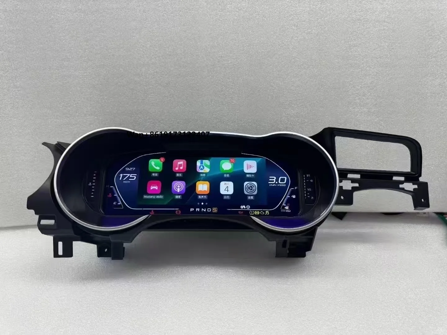 

New Car LCD Digital Dashboard Panel Virtual Instrument Cluster CockPit LCD Speedometer for Mustang 2015-2020