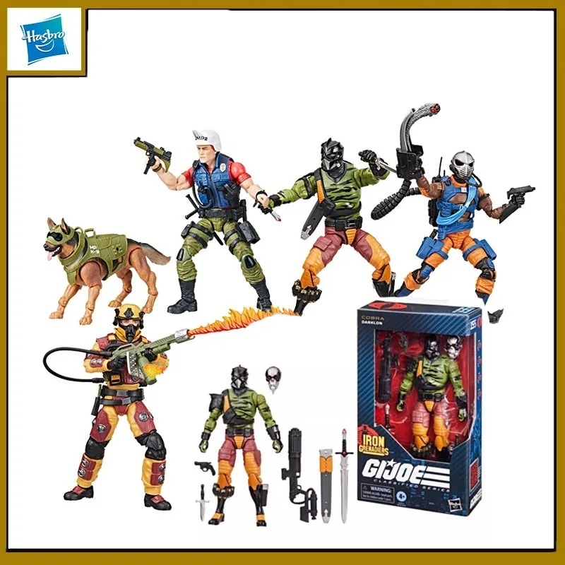 

Hasbro Original Special Forces Series Anime Figure G.I. Joe Series Darklon Action Figure Toys for Boys Girls Kids Gift