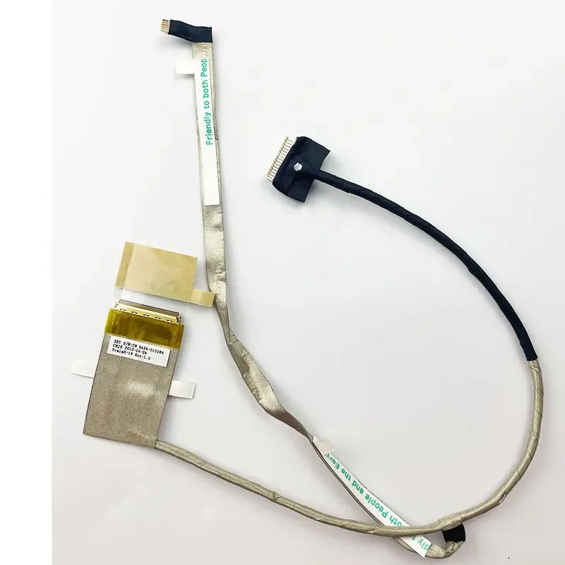 Para samsung np270 np270e4v np270e5g np270e5j np270e5r np275e5v np275e4v np275e4e laptop lcd display led fita câmera cabo flexível