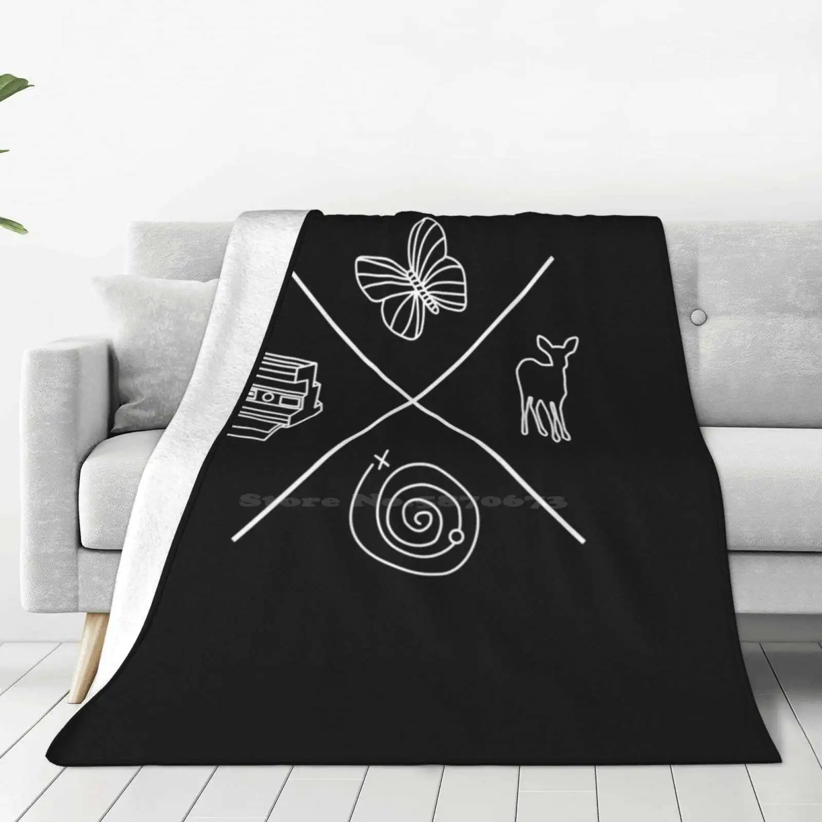 Life Is Strange Symbols Low Price New Print Novelty Fashion Soft Warm Blanket Dontnod Gamer Gaming Pc Games Max Caulfield