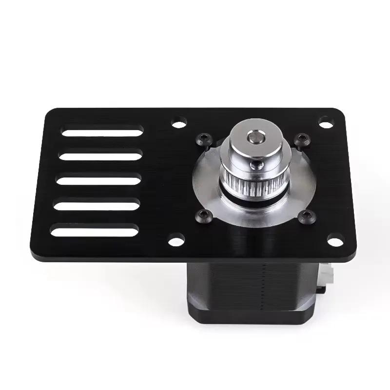 Opensource Nema23 Stepper Motor Mount Plate Aluminum Motor mounting plate precise cnc machining plate for V-Slot 3D Printer CNC