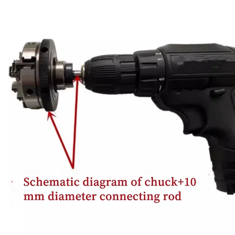 سانو K01-50 مخرطة تشاك ثلاثة الفك ، M14 * 1 ل K01 50 صغيرة لتقوم بها بنفسك أدوات مخرطة الخشب المعدنية ربط قضيب #3