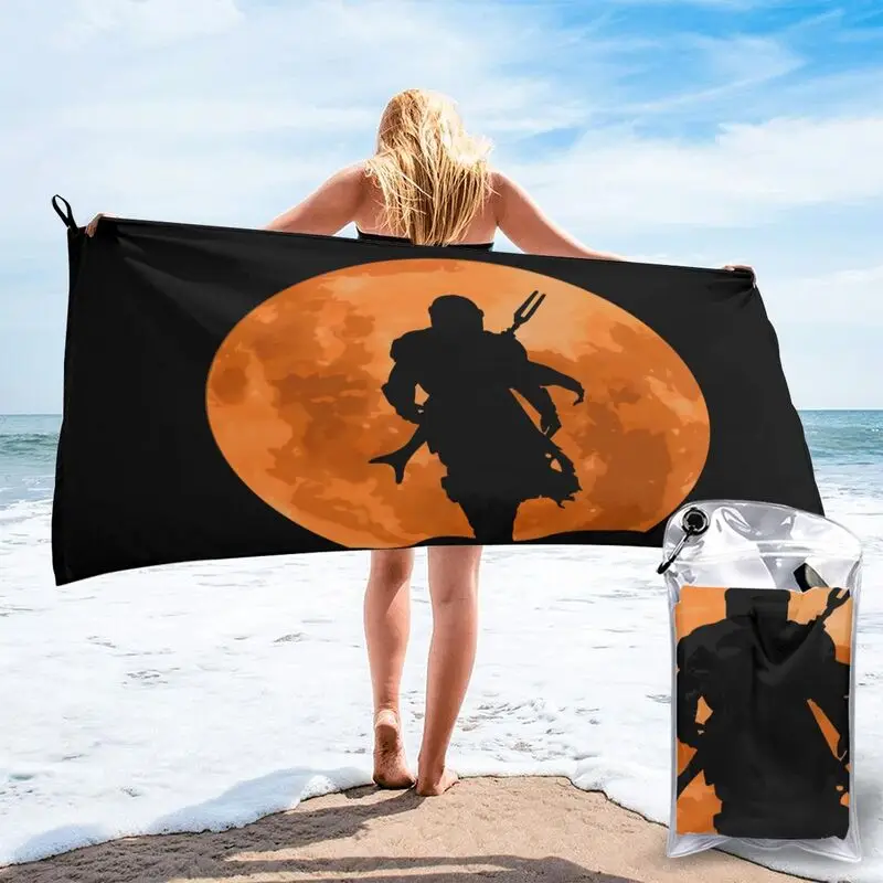 

The Bounty Hunter Manda Moon,Star,War Quick dry Towel New Lightweight Personalized