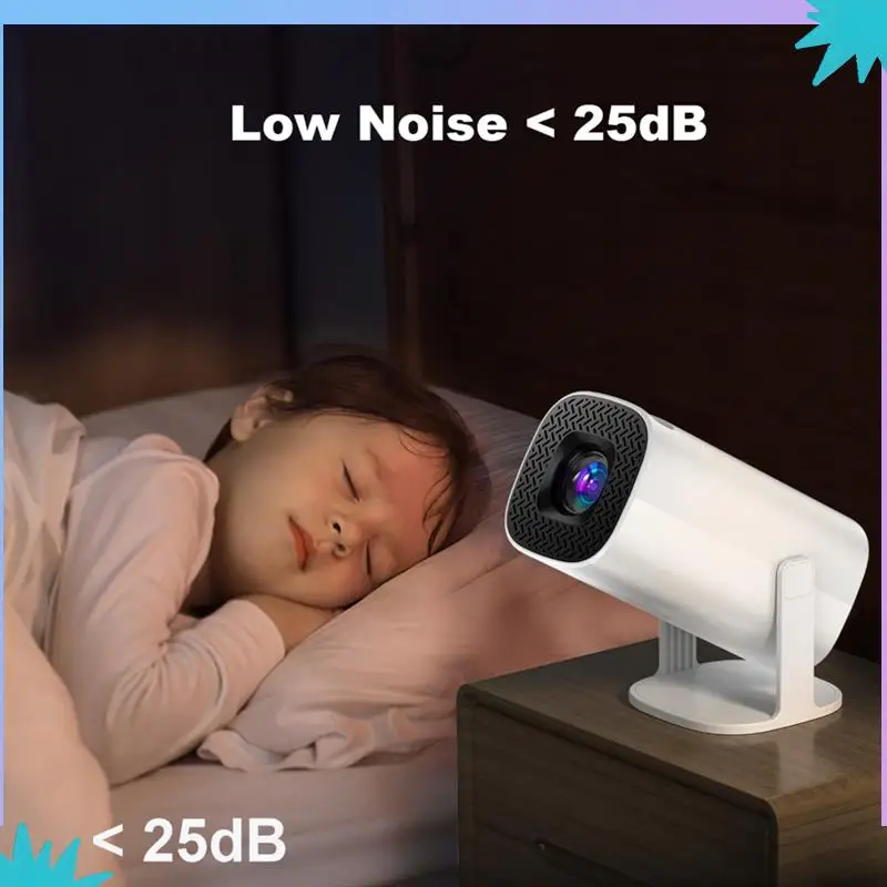 Mini proyector inteligente Android 11 Wifi 6 compatible con 4K 1080P BT5.0 proyector 1208X720p cine en casa enchufe de la UE