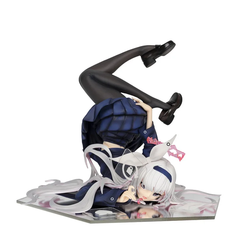 17cm Blue Archive UP Factory - Handstand Plana Draaibaar en afsluitbaar GK-figuur in winter JK Uniform Anime Collectible Model
