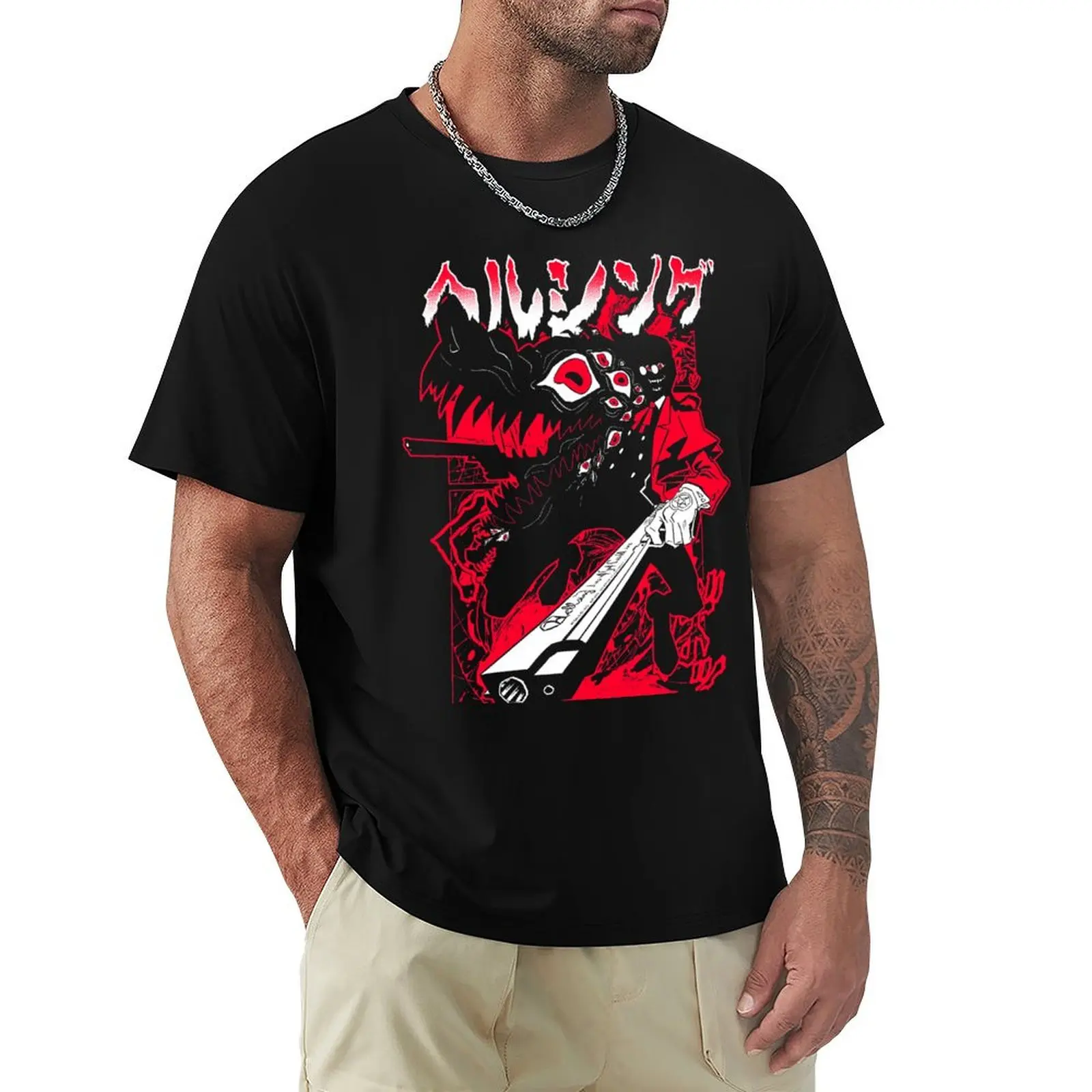 

Hellsing Alucard T-Shirt Festival Short Sleeve T-Shirt