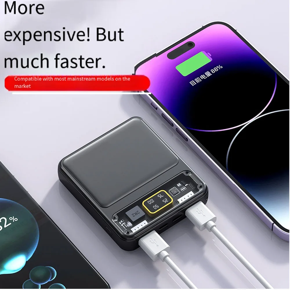 3*18650 Battery Holder Dual USB Power Bank Battery Box Mobile Phone Charger DIY Shell Case Charging Storage Case For SmartPhones