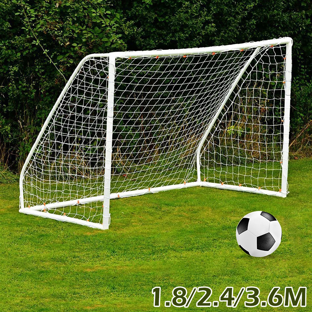 Soccer Goal Net Foldable Heavy Duty Anti-Impact Soccer Net Polyethylene Football Post Net Football Game Equipment For Match