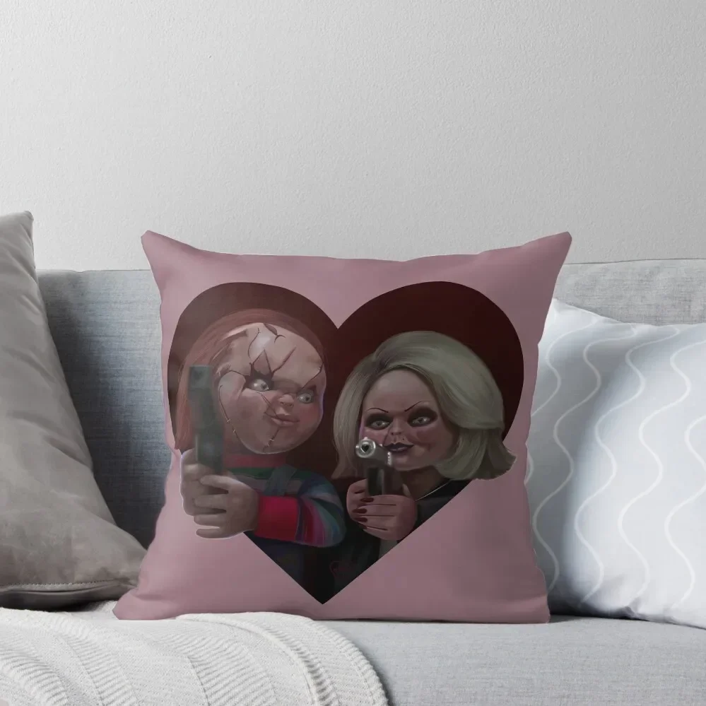 Bride of Chucky Throw Pillow Luxury Pillow Cover Decorative pillow case home decor items