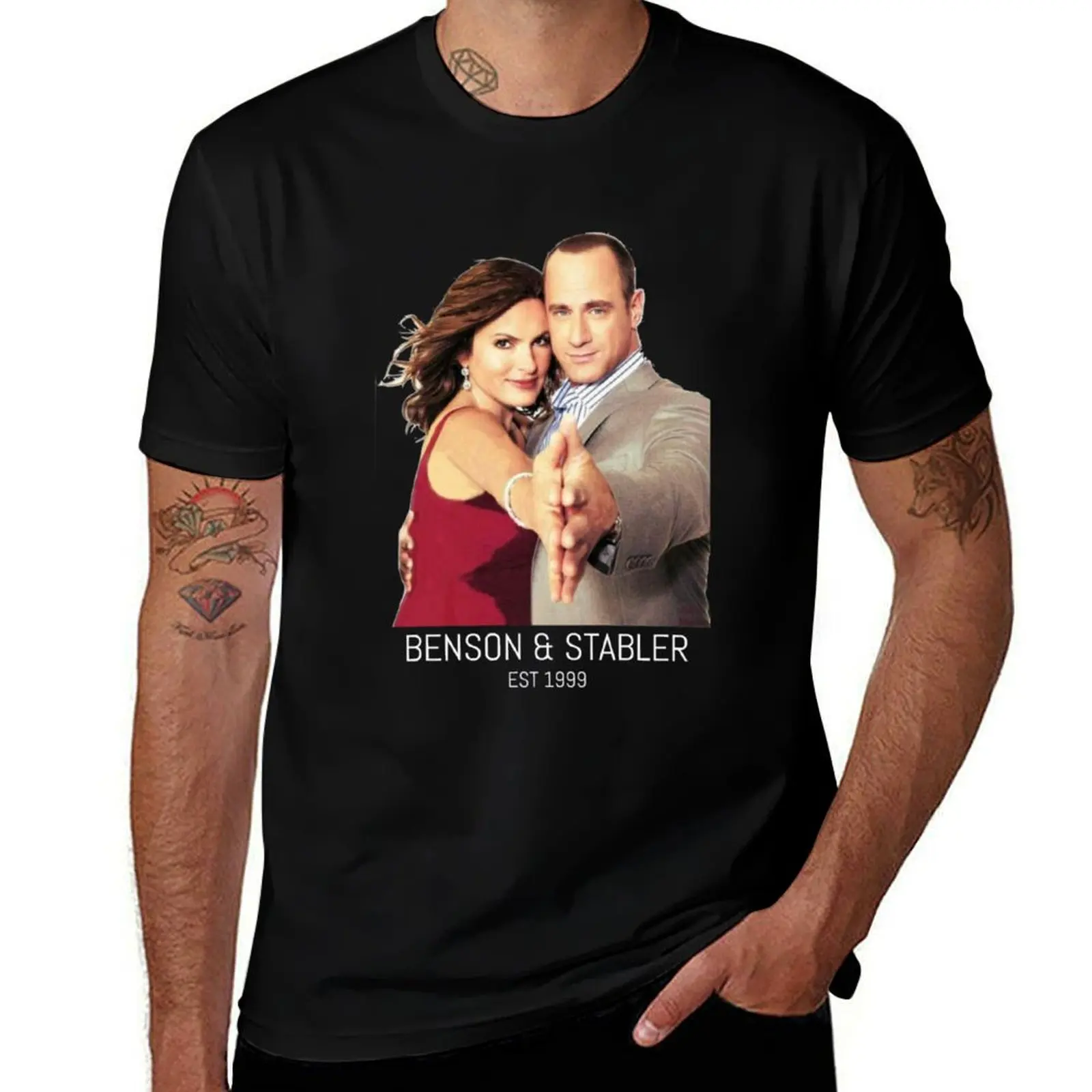 Benson _ Stabler Est 1999 T-Shirt Plus Size Non-Shrink T-Shirt