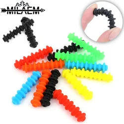 Archery Bow String Stabilizer Silica Gel Damper Compound/Recurve Bow for Shooting Hunting Bowstring Reduce Vibration Accessories
