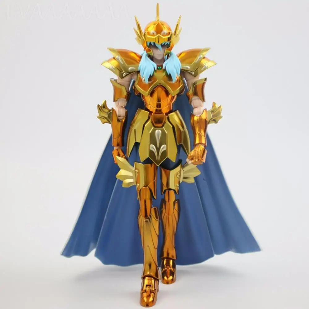 MC Model Saint Seiya Myth Cloth EX Gold Pisces Aphrodite / Scorpio Milo Cancer DeathMask Metal Armor PVC Saint Figure Model Toy