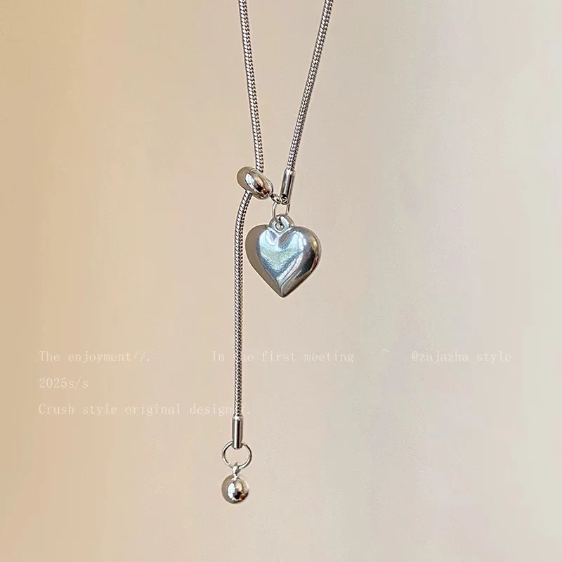 Factory Direct Sales ~ Summer Sweet and Cool Dopamine Pearl Butterfly Flower Necklace, Light Luxury Niche High-End Clavicle Accessory