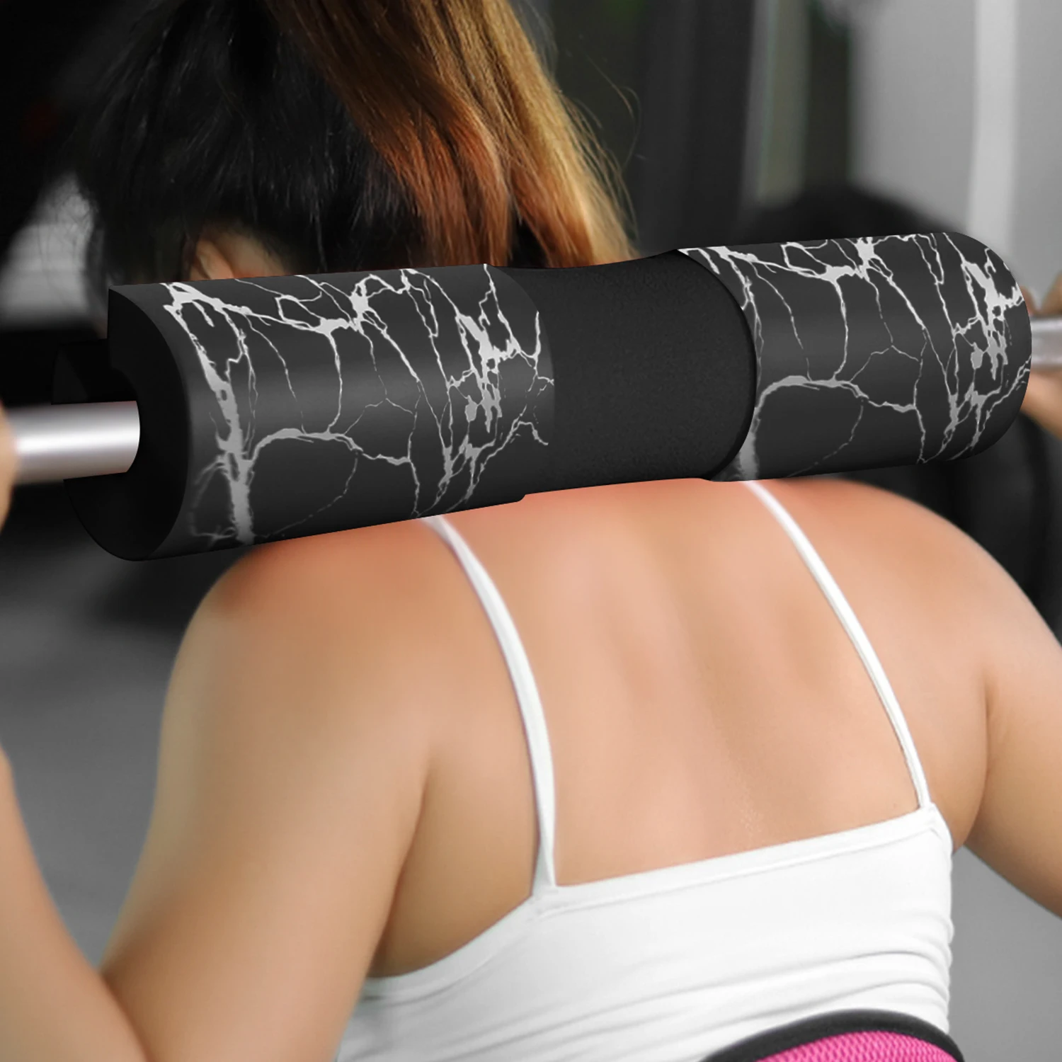 Squat Pad Barbell Pad for Squats Lunges Hip Thrust , Neck Shoulder Protective Pad Support Foam Sponge Bar Pad