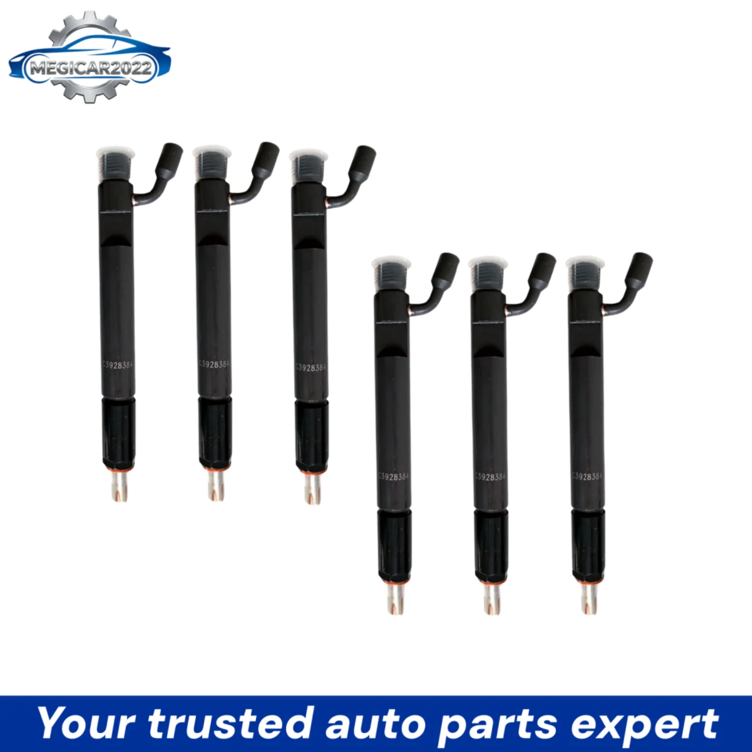 6pcs Fuel Injector 3928384 0432191629 for Cummins C8.3L 6CT 6CTA Engine 6293928384 5263316 Fuel Injector with 1 year warranty
