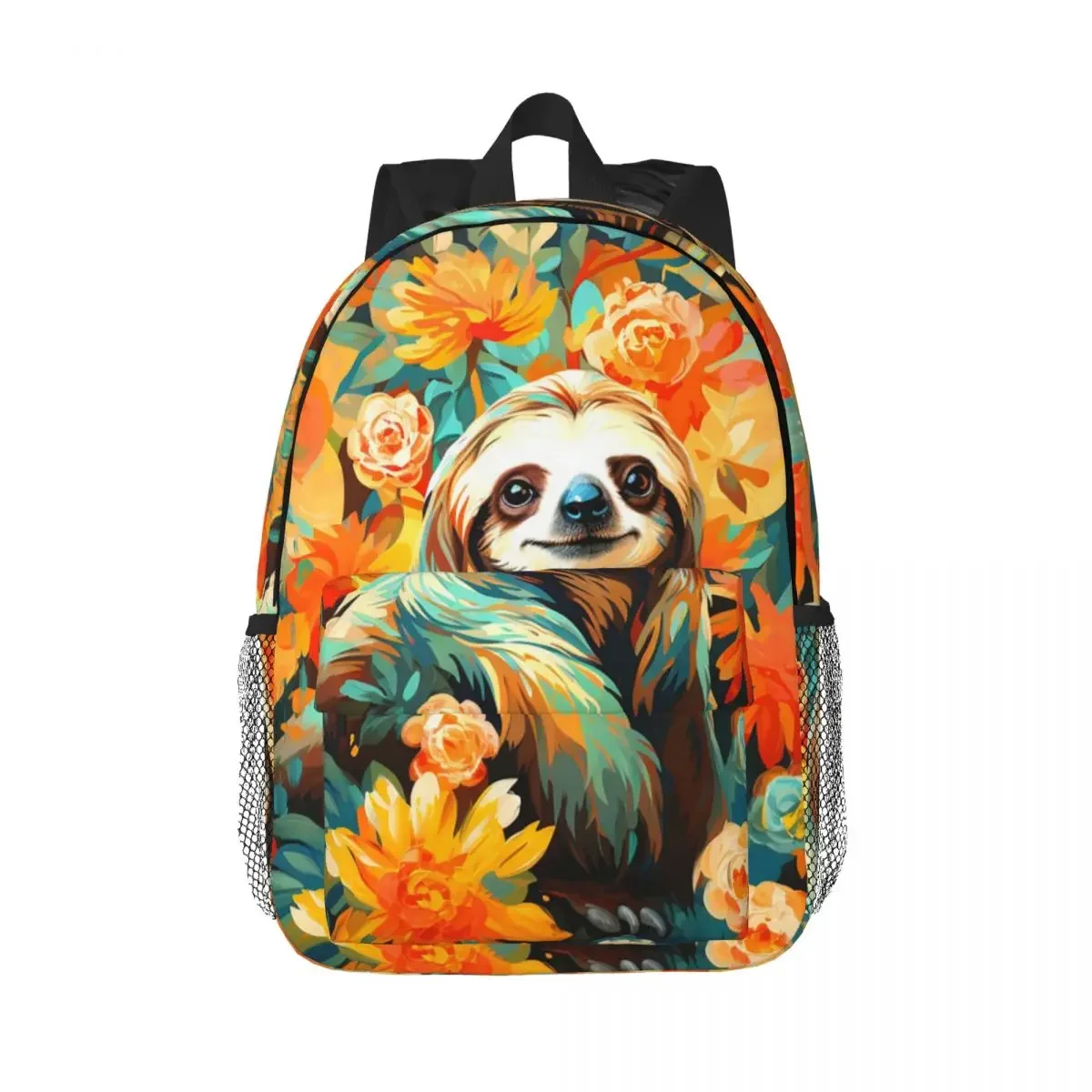 

Lovely Sloth Print Backpacks Teenager Bookbag Casual Students School Bags Travel Rucksack Shoulder Bag Large Capacity