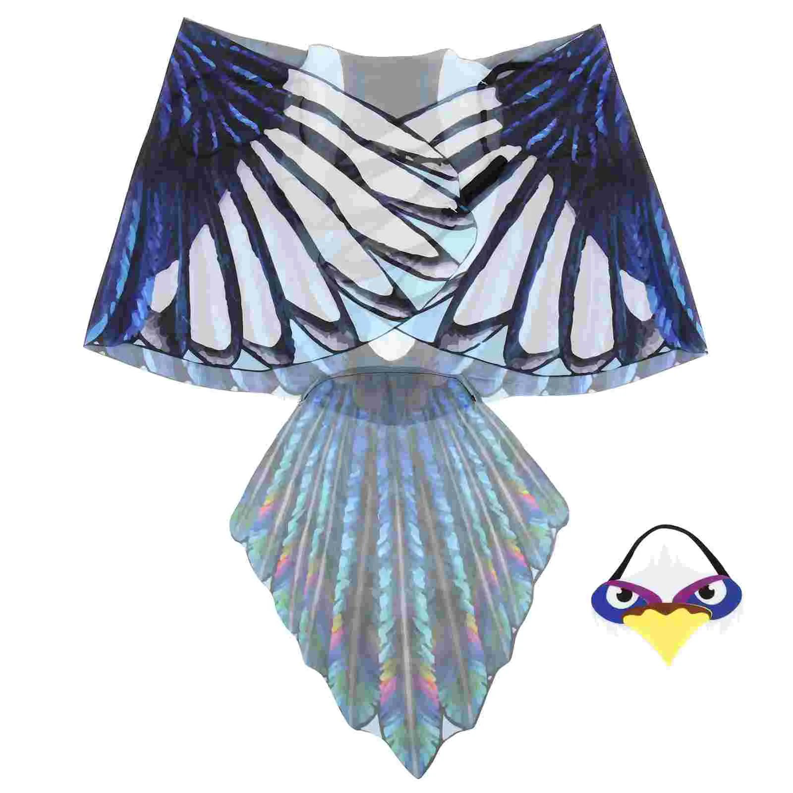 

Eagle Wings Kids Dress Party Favor Birds Costume Performance Adornment Chiffon Children Cosplay