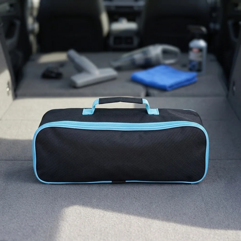 For Home Organization Black red blue red Vacuum Tool Bag Foldable Storage Case For Tools Car Trunk Organizer Polyester And PVC