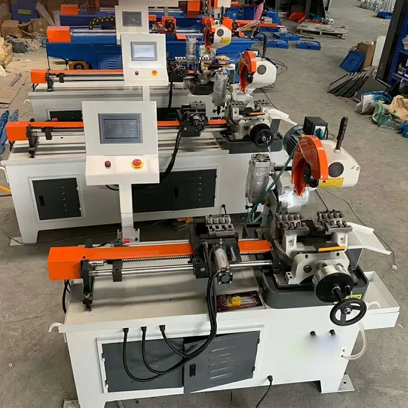 for Automatic Servo Steel Pipe Cutting Machine Stainless Steel Round Pipe Cutter Burr-free Automatic Corner