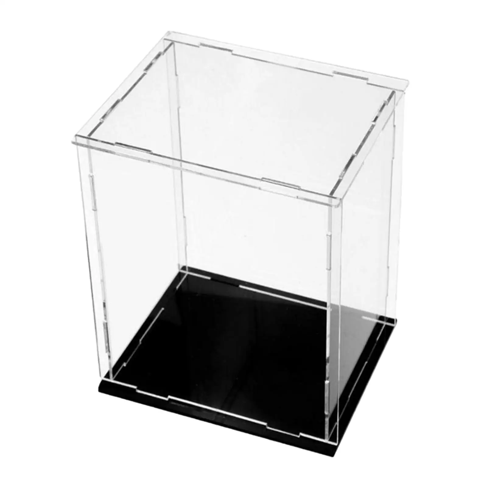 Acrylic Display Case Collection Acrylic Cube Award Trophy Organizer Assemble Collectibles Box for Statue Cosmetics Model Car