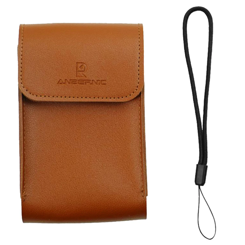 حقيبة حمل من جلد البولي يوريثان حقيبة تخزين محمولة مقاومة للصدمات مع حافظة وحدة تحكم ألعاب بحبل لوحدة تحكم ألعاب Anbernic RG34XX Retro #4