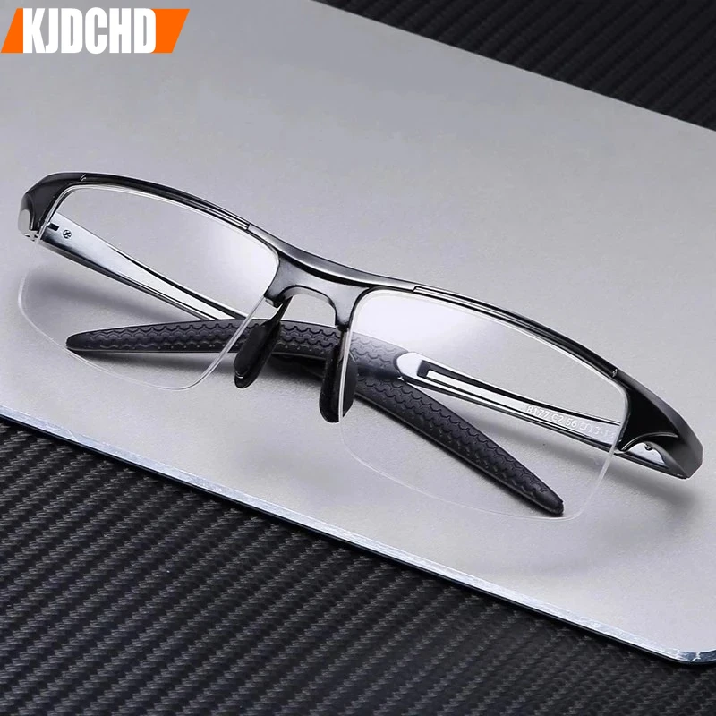 

KJDCHD мужские алюминиево-магниевые спортивные велосипедные очки в полуоправе, модные оптические очки с маленьким лицом, оправа для женщин