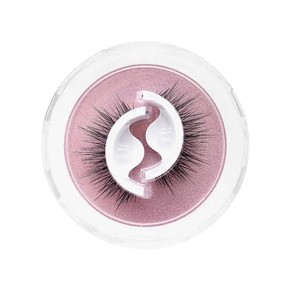 No Need Glue Reusable Self-Adhesive Eyelashes Thick Quick to Wear 3D Mink Hair Wispy Natural False Eyelashes Eye Extension Tools