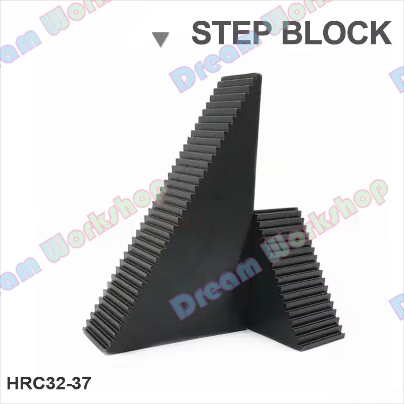 1Pc 10.9 Grade Triangle Mould Pressing Gauge Step Block Pyramid For Lathe Tools Drilling Machine Milling M10/12/16/20/24 Durable