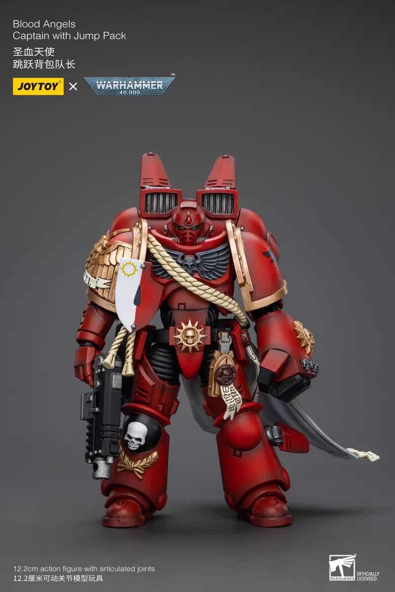 【MT】JOYTOY Warhammer 40K Inferno Pistol Inferno Pistol Assault Cannon Crimson Exemplar Raldoron Zephon Intercessors Champion view 3