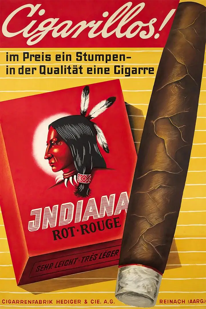 Vintage sigaretten- en sigarenreclame kunst wandposter print afbeeldingen voor slaapkamer club wand huisdecoratie