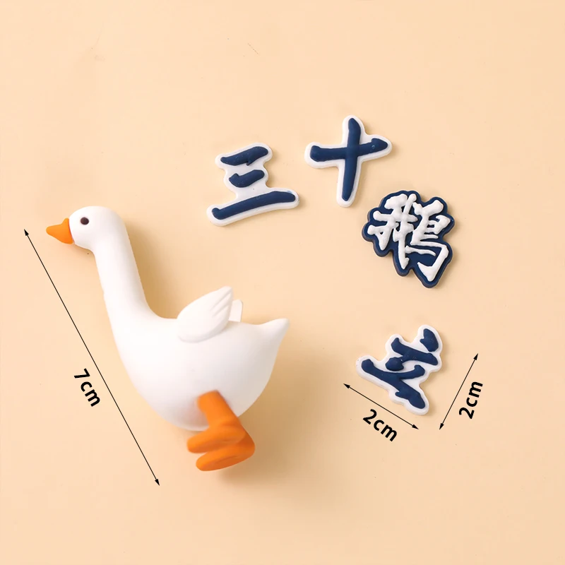 Molde de silicona para hornear con forma de ganso para decoración de tartas de 30 cumpleaños, herramientas de cocina para arte con azúcar, estilo chino