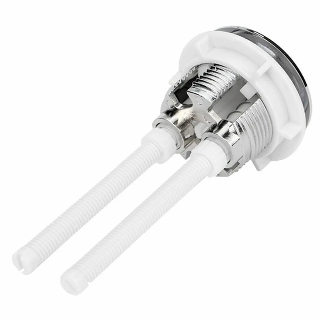 1 PC 38mm Universal Dual Flush Toilet Water Tank Button Round Valve Push Button Flush Toilet Seat Water Tank Valve For Cistern