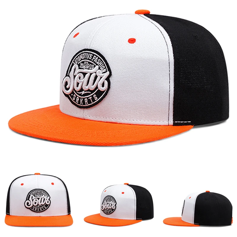 2026 New HipHop Skateboarding Hat SOWT Embroidered Baseball Hat Daily Commuting Decoration Hat Sunshade Hat Unisex Flat Edge Hat