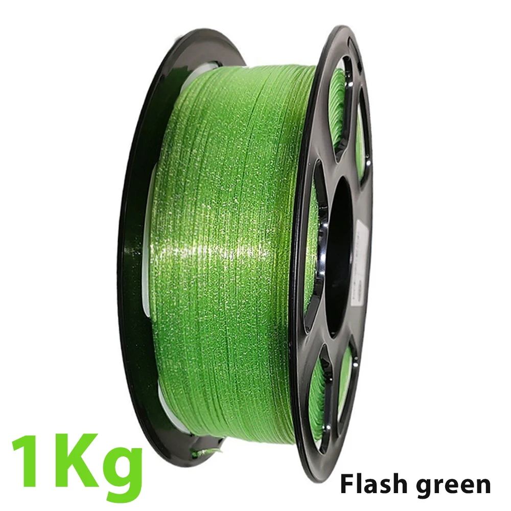 1.75mm PETG Crystal Blue 250g 500g 3D Printer Filament Sparkle Black Blue Shining 3D Printing Material Glittering PETG Filaments